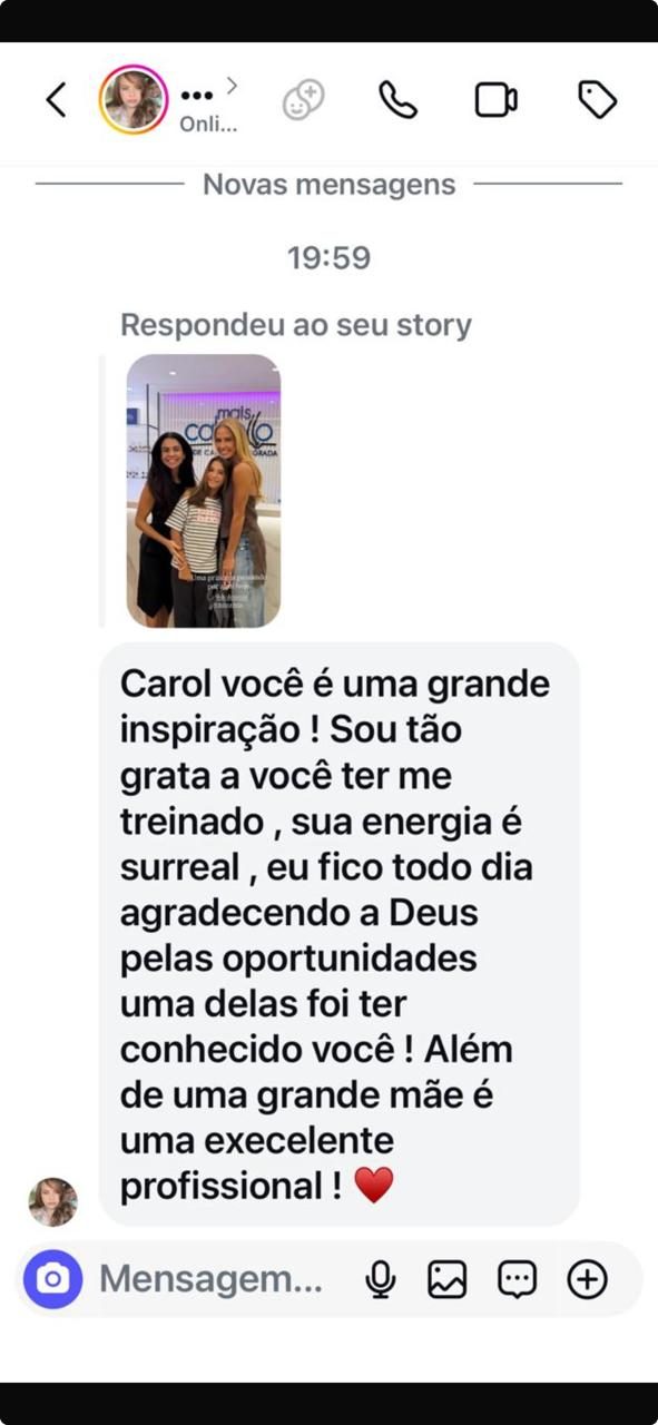 Depoimento aluno